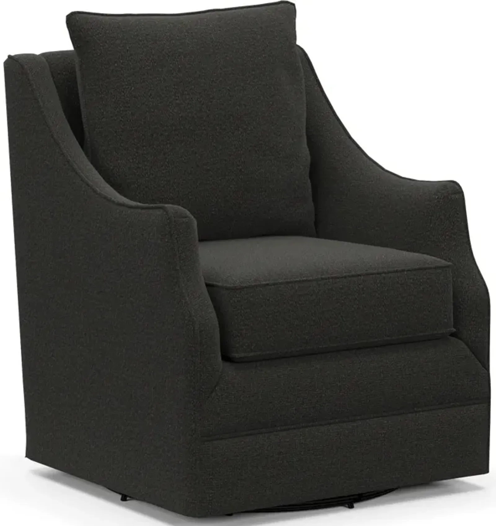 Mara  Accent Swivel Chair - Liv Onyx