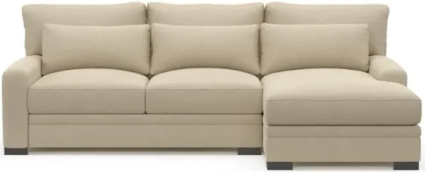 Boston Foam Comfort Sectional - Merrimac Ecru