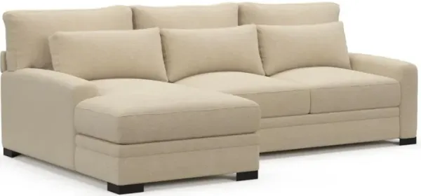 Boston Foam Comfort Sectional - Midcentury Sand