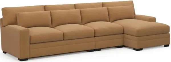 Boston Foam Comfort Sectional - Merrimac Topaz