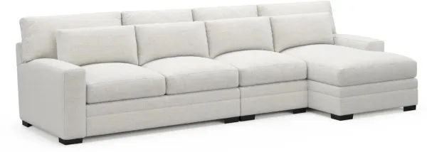 Boston Foam Comfort Sectional - Bantu Pearl