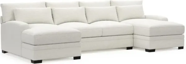 Boston Foam Comfort Sectional - Bantu Pearl