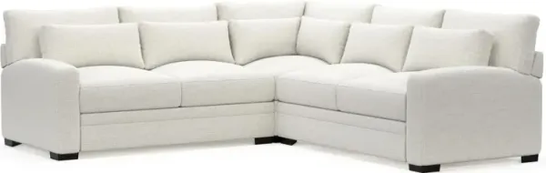 Boston Foam Comfort Sectional - Bantu Pearl