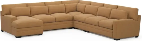 Boston Foam Comfort Sectional - Merrimac Topaz