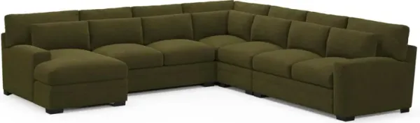 Boston Foam Comfort Sectional - Midcentury Peat