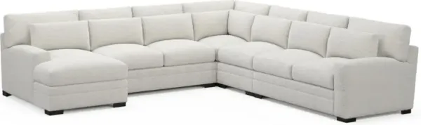 Boston Foam Comfort Sectional - Texel Gray