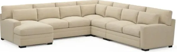 Boston Foam Comfort Sectional - Midcentury Sand