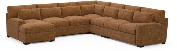 Boston Foam Comfort Sectional - Sundar Spice