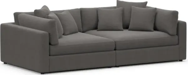 Sasha Foam Comfort Sofa - Merrimac Ash