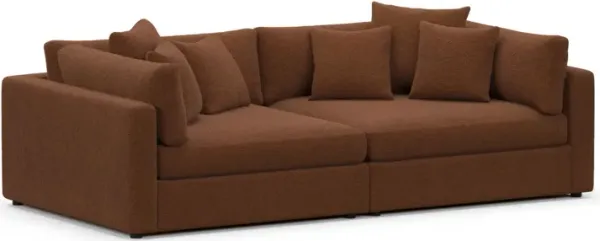 Sasha Foam Comfort Sofa - Nora Chocolate