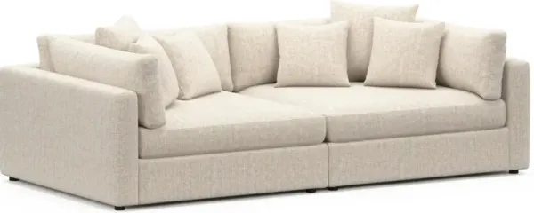 Sasha Foam Comfort Sofa - Haley Ivory