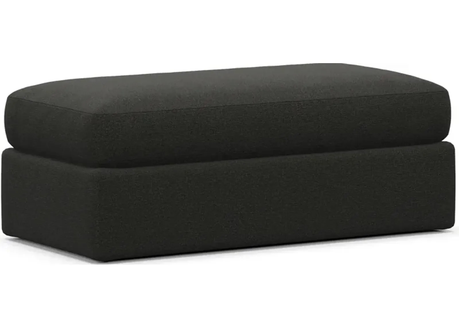 Haven Foam Comfort Ottoman - Liv Onyx