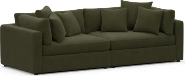 Sasha Foam Comfort Sofa - Marina Moss