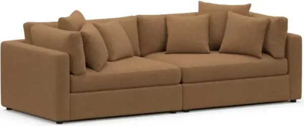 Sasha Foam Comfort Sofa - Texel Caramel