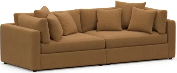 Sasha Foam Comfort Sofa - Nora Camel