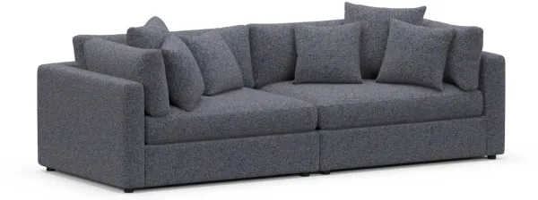 Sasha Foam Comfort Sofa - Haley Navy