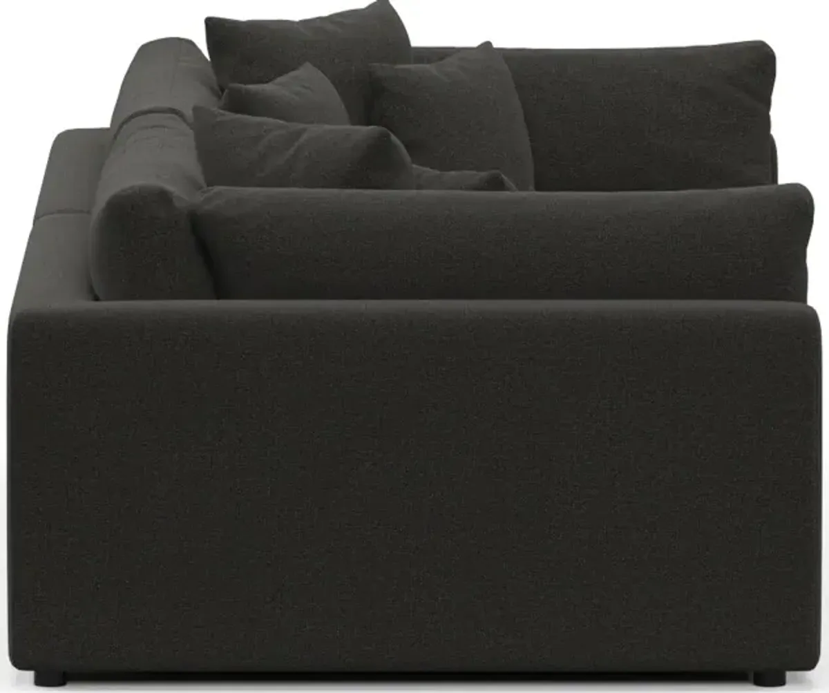 Haven Foam Comfort 2-Piece Media Sofa - Liv Onyx