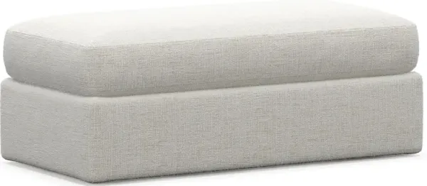 Sasha Foam Comfort Ottoman - Bantu Pearl