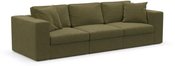 Collin Hybrid Comfort Sofa - Expedition Olive