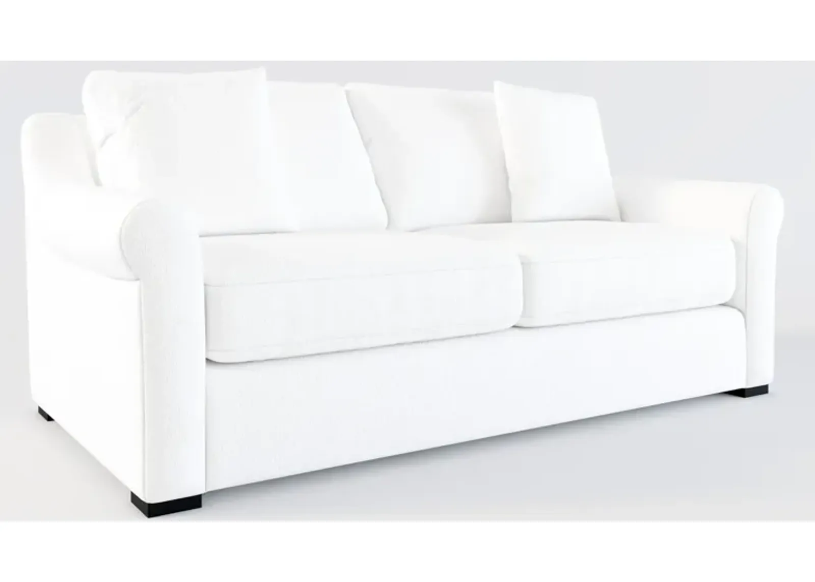 Bowery Foam Comfort 77" Sleeper Sofa - Lovie Chalk