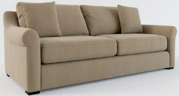 Bowery Foam Comfort 87" Sleeper Sofa - Merrimac Brownstone