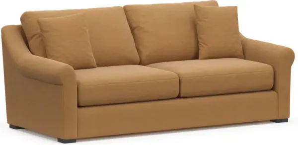 Bowery Foam Comfort 87" Sleeper Sofa - Merrimac Topaz