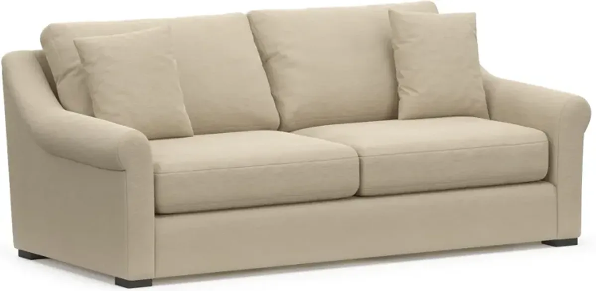 Bowery Foam Comfort 87" Sleeper Sofa - Merrimac Ecru