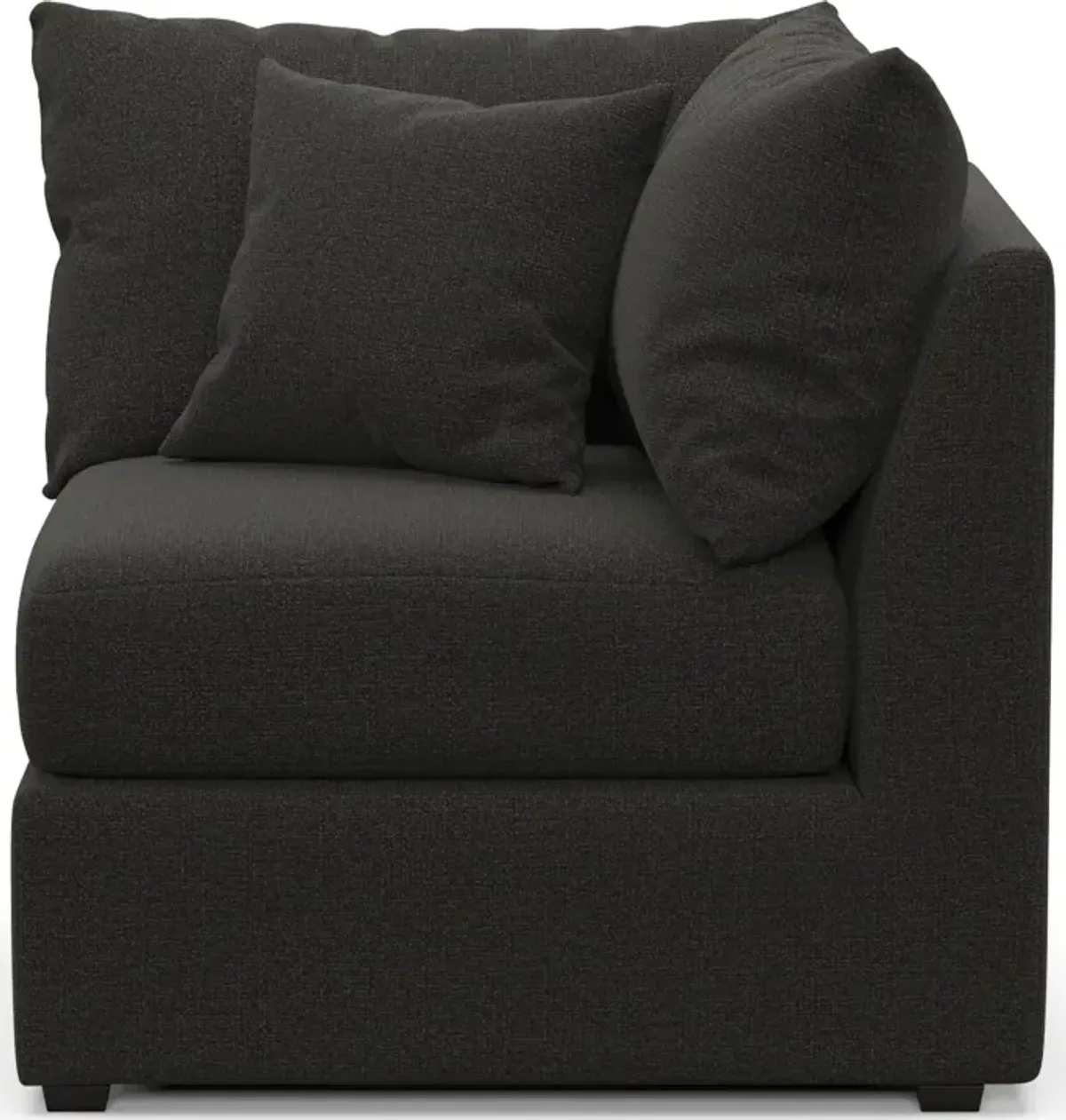 Nest Foam Comfort Corner Chair - Liv Onyx