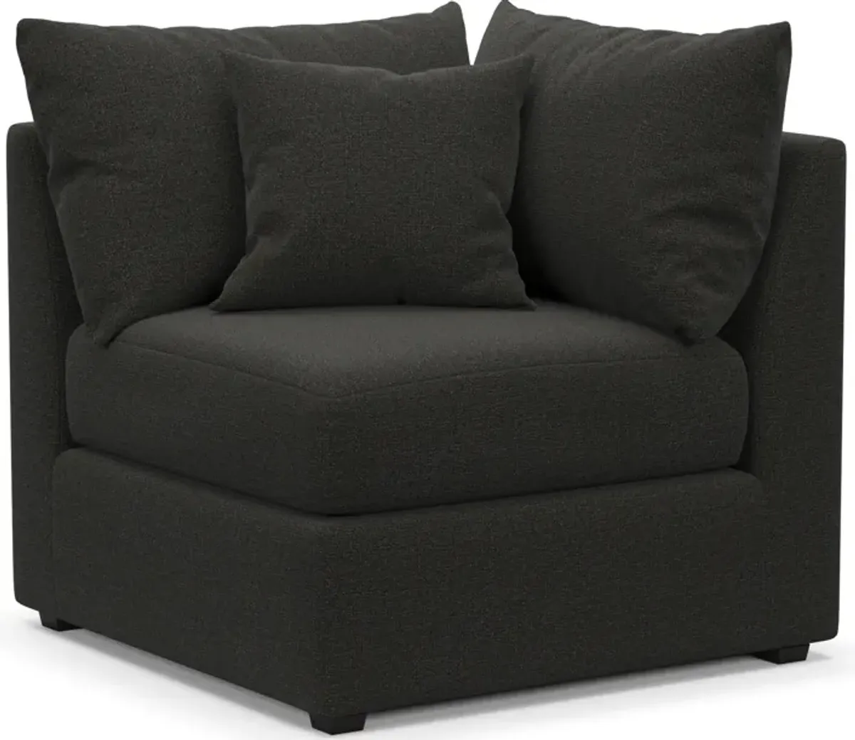 Nest Foam Comfort Corner Chair - Liv Onyx