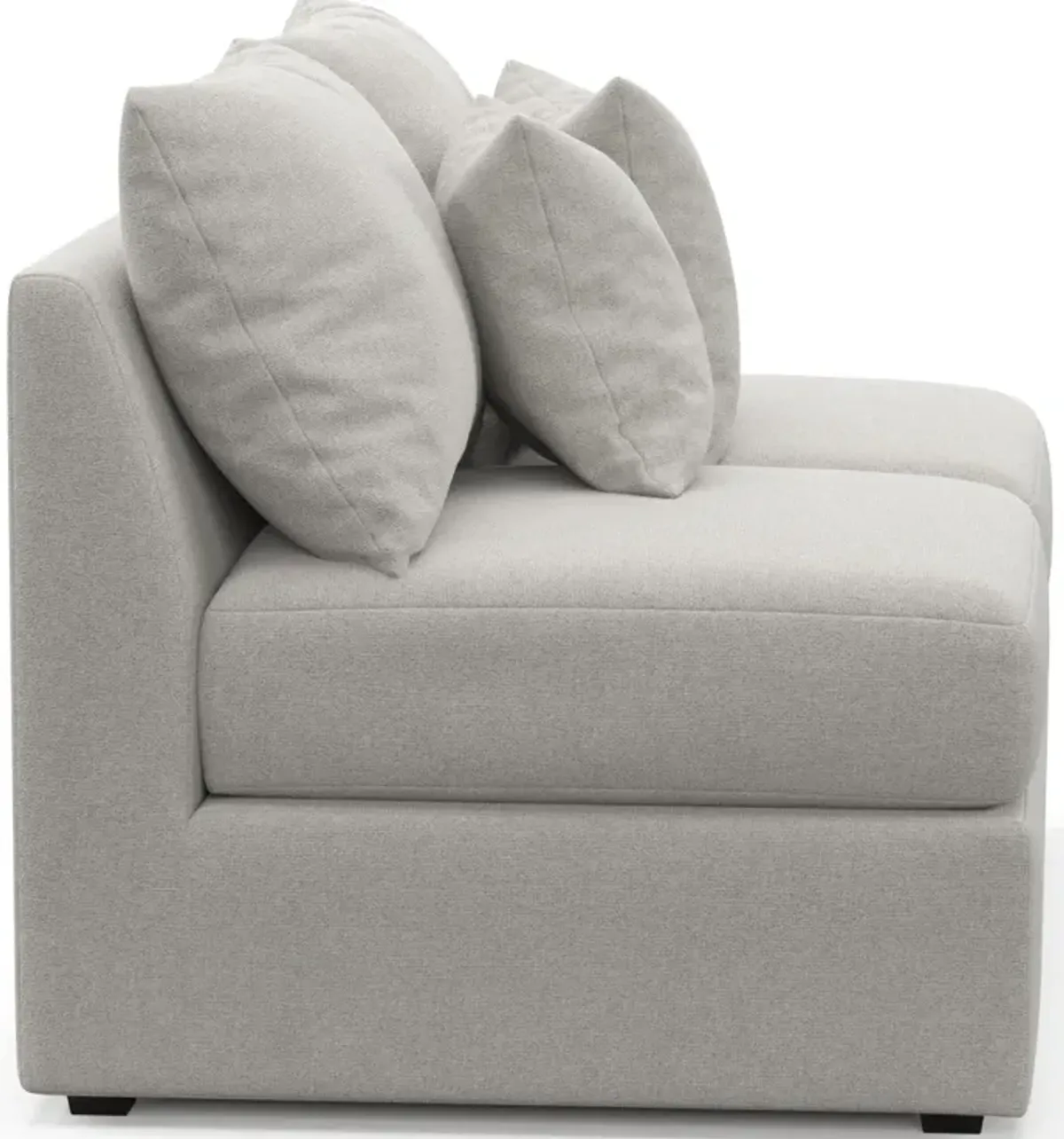 Nest Foam Comfort Armless Loveseat - Basker Dove