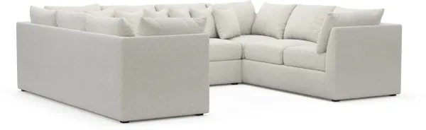 Nest Foam Comfort Sectional - Texel Gray