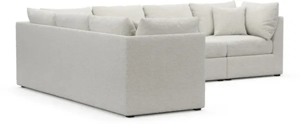 Nest Foam Comfort Sectional - Texel Gray