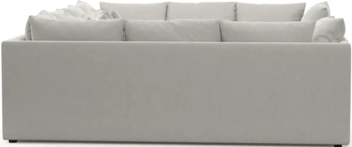 Nest Foam Comfort 7-Piece Pit Sectional - Basker Dove