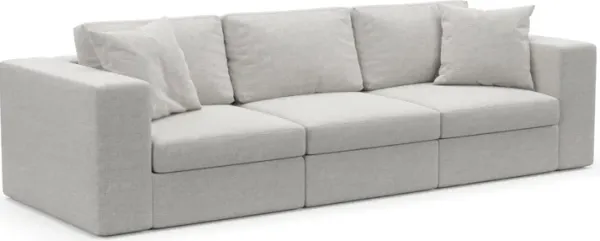 Collin Hybrid Comfort 3-Piece Sofa - Adario Fog