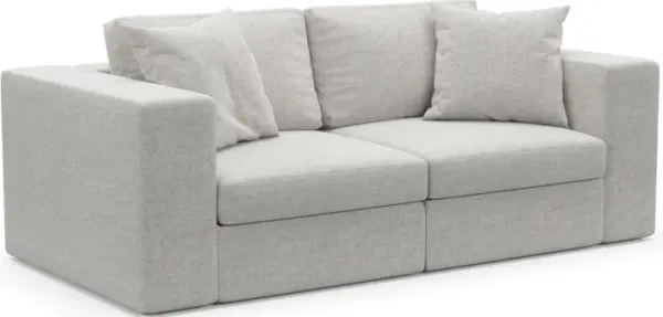Collin Hybrid Comfort 2-Piece Sofa - Adario Fog