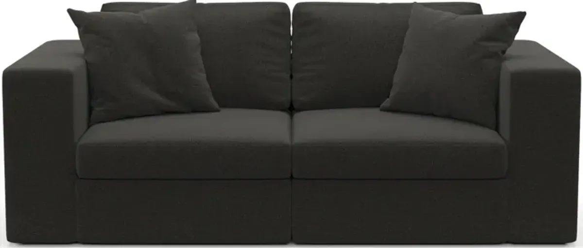 Collin Foam Comfort 2-Piece Sofa - Liv Onyx