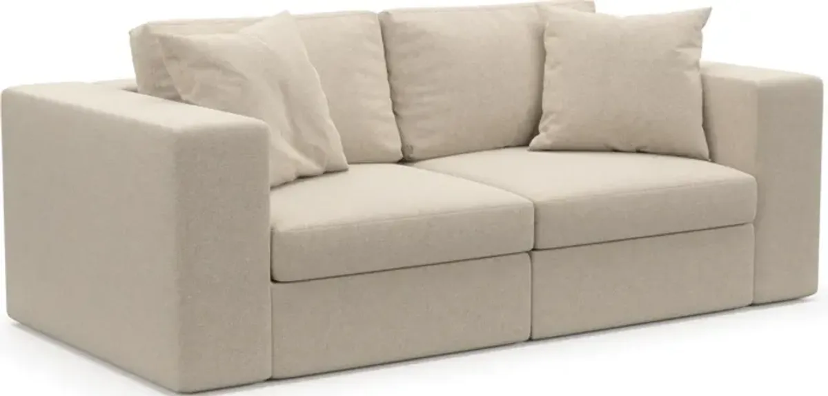 Collin Foam Comfort 2-Piece Sofa - Basker Antique