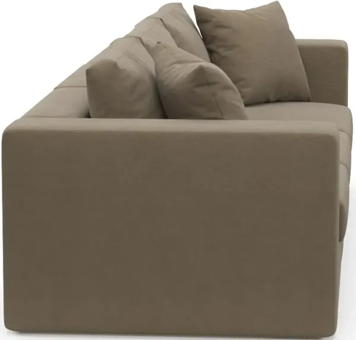 Collin Foam Comfort 3-Piece Sofa - Merrimac Brownstone