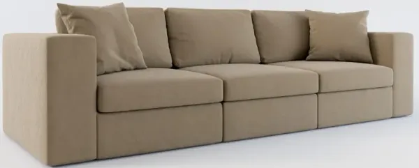 Collin Foam Comfort 3-Piece Sofa - Merrimac Brownstone