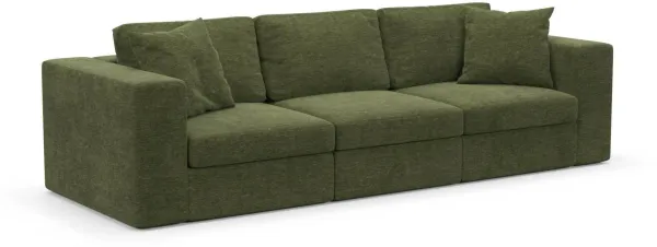 Collin Foam Comfort Sofa - Luscious Green