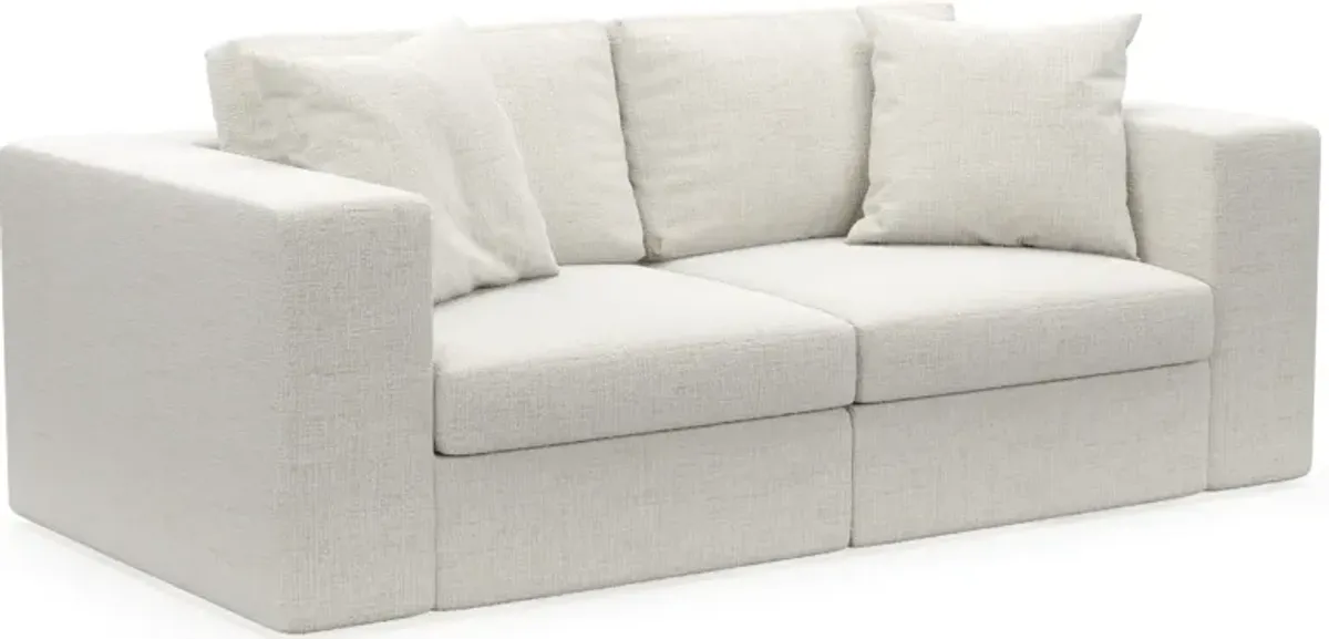 Collin Foam Comfort 2-Piece Sofa - Bantu Pearl