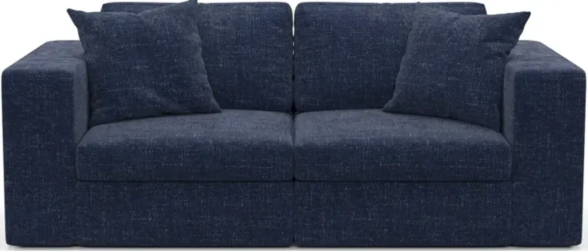 Collin Foam Comfort Sofa - Sundar Navy