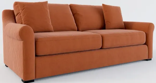 Bowery Foam Comfort 87" Sofa - Merrimac Brick