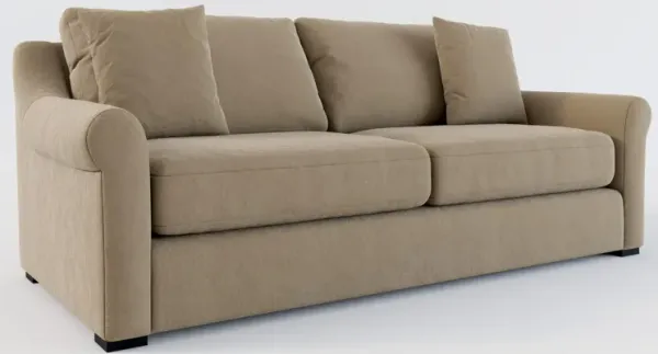 Bowery Foam Comfort 87" Sofa - Merrimac Brownstone