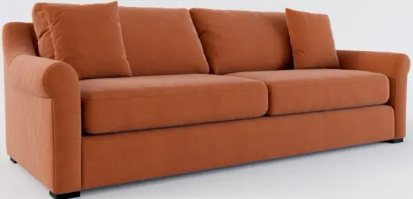 Bowery Foam Comfort 97" Sofa - Merrimac Brick