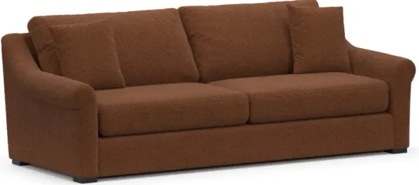 Bowery Foam Comfort Sofa - Nora Chocolate
