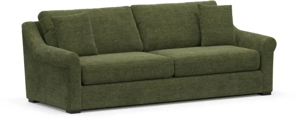 Bowery Foam Comfort Sofa - Luscious Green