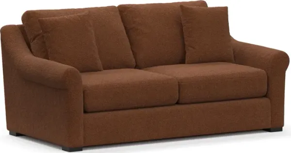 Bowery Foam Comfort Sofa - Nora Chocolate