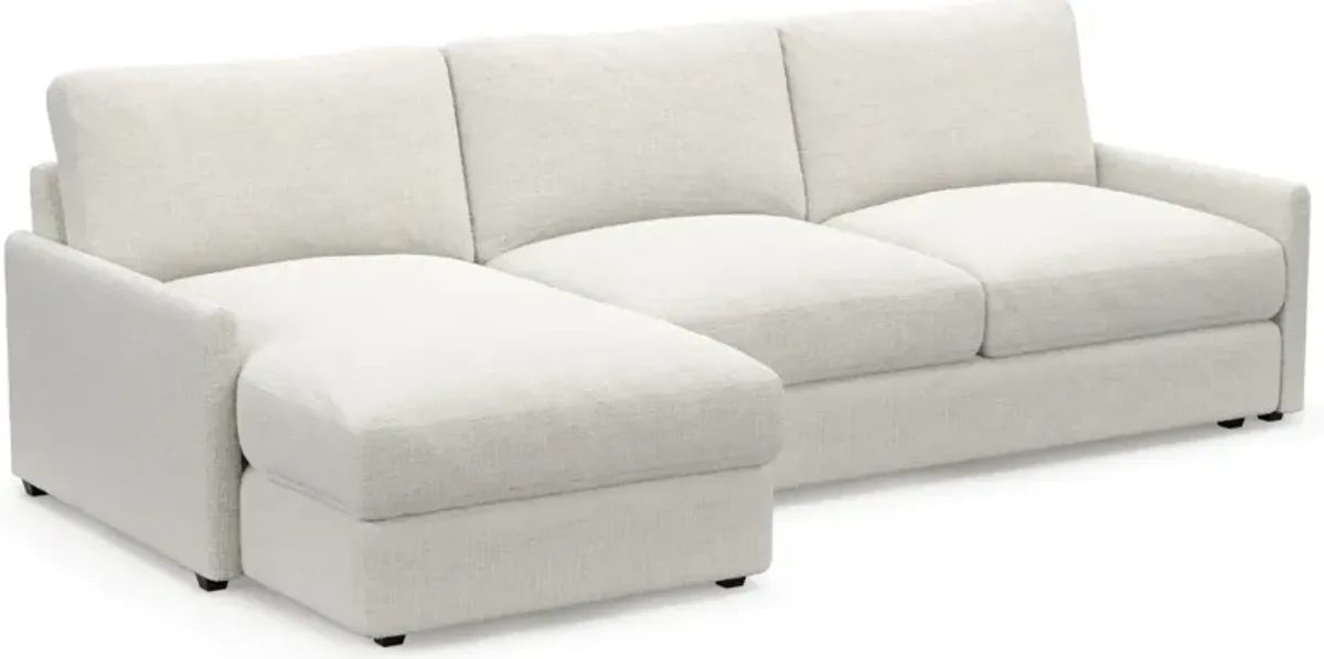 Jasper Foam Comfort 2-Piece Sectional with Left-Facing Chaise - Bantu Pearl