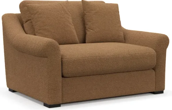 Bowery Foam Comfort Chair and a Half - Texel Caramel